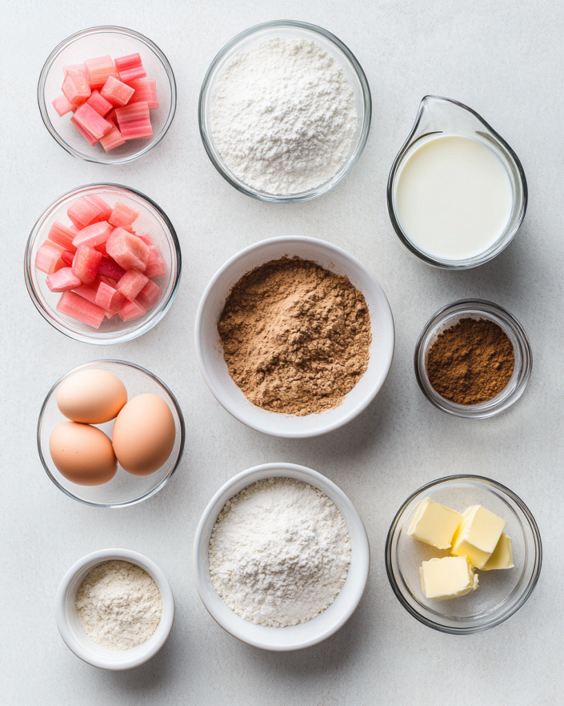 Rhubarb Muffins Recipe Ingredient Stories