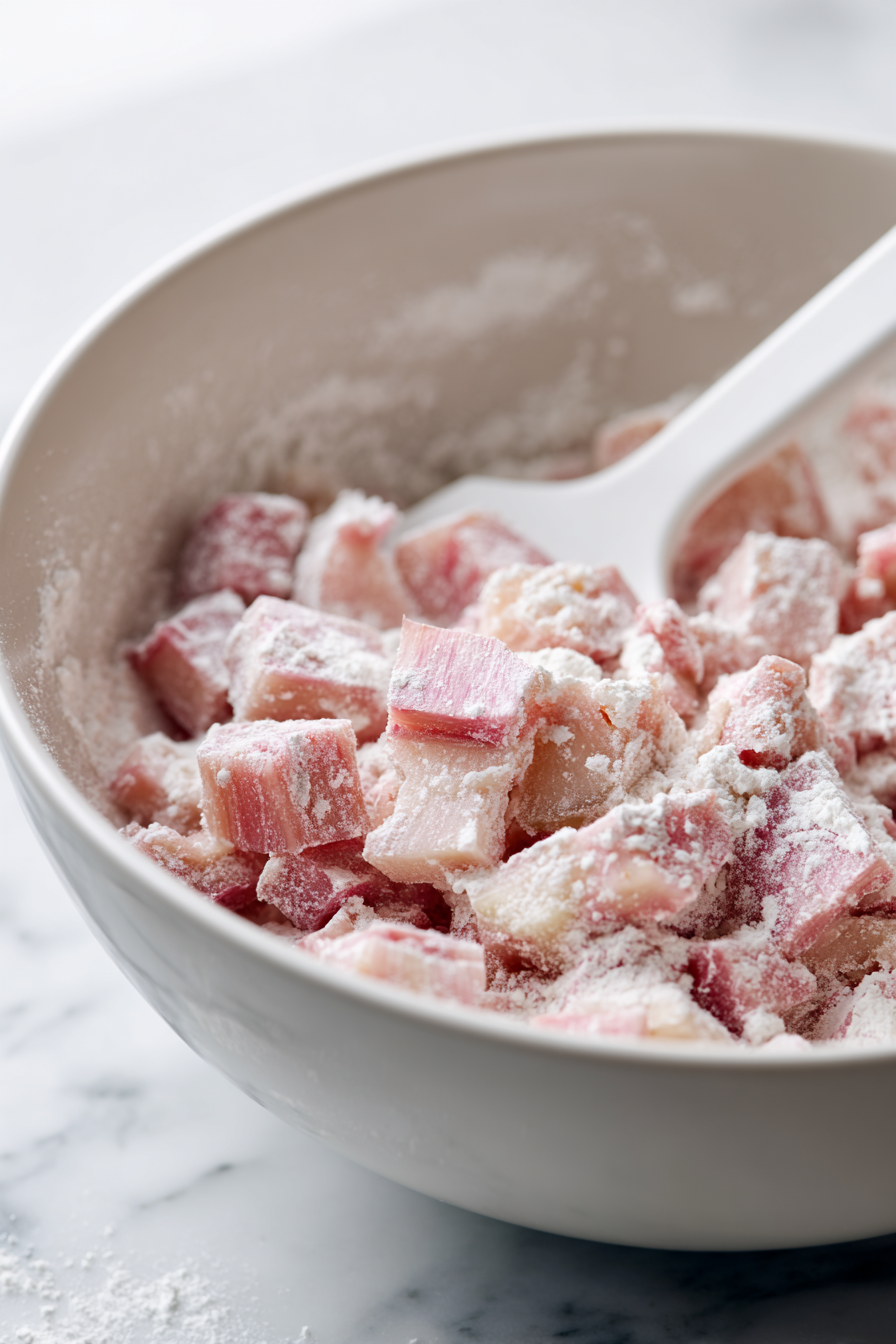 Toss Rhubarb