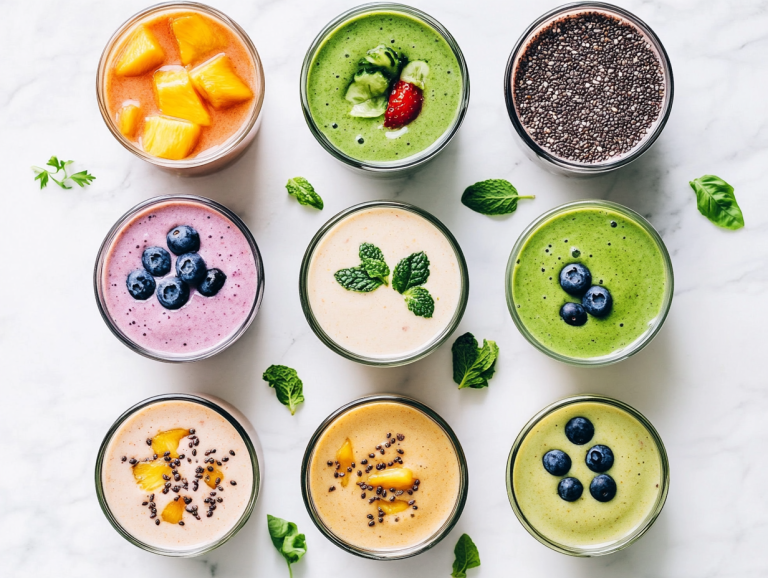 7 Healthy Breakfast Smoothies