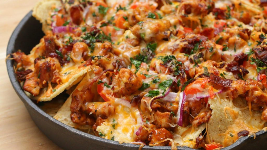 BBQ Chicken Nachos