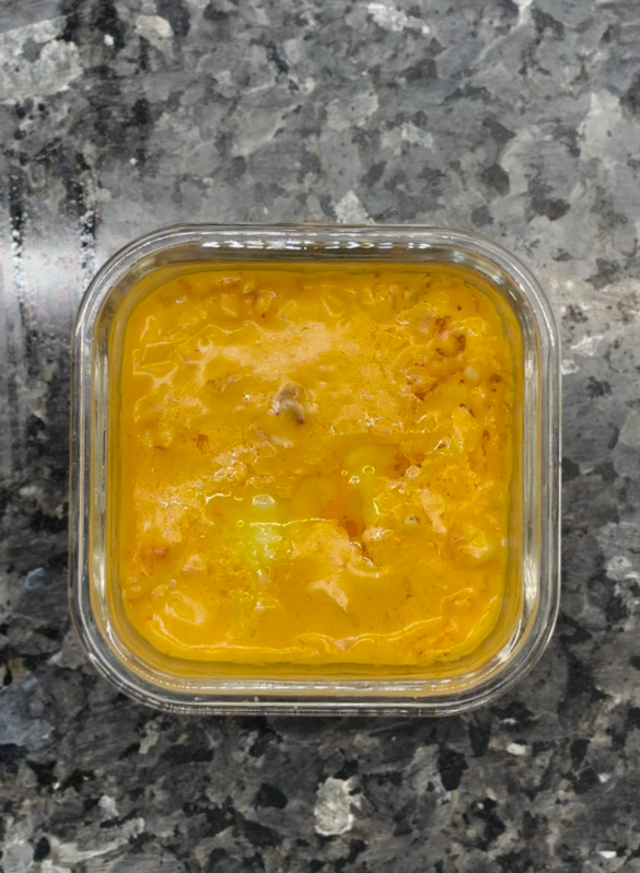 Bake for 15 minutes until the top is golden and bubbly