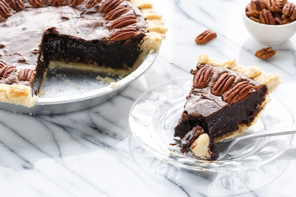 Chocolate Pecan Fudge Pie