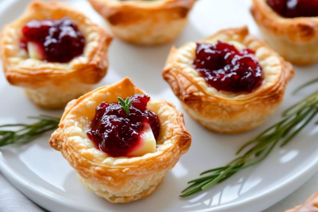 Cranberry Brie Bites