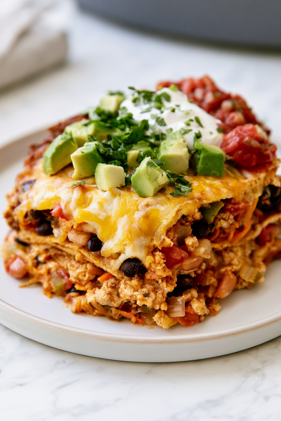 Cut into slices and serve warm