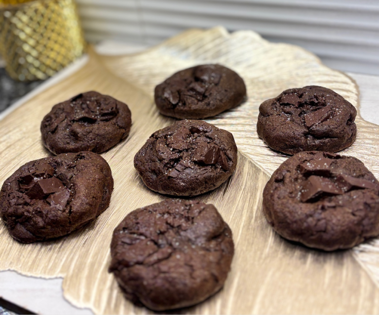 Double Chocolate Fudge Cookies Recipe