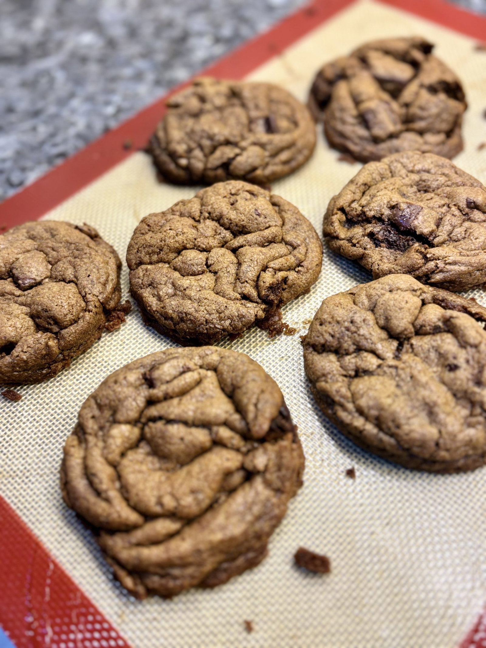 Espresso Chocolate Chip Cookies