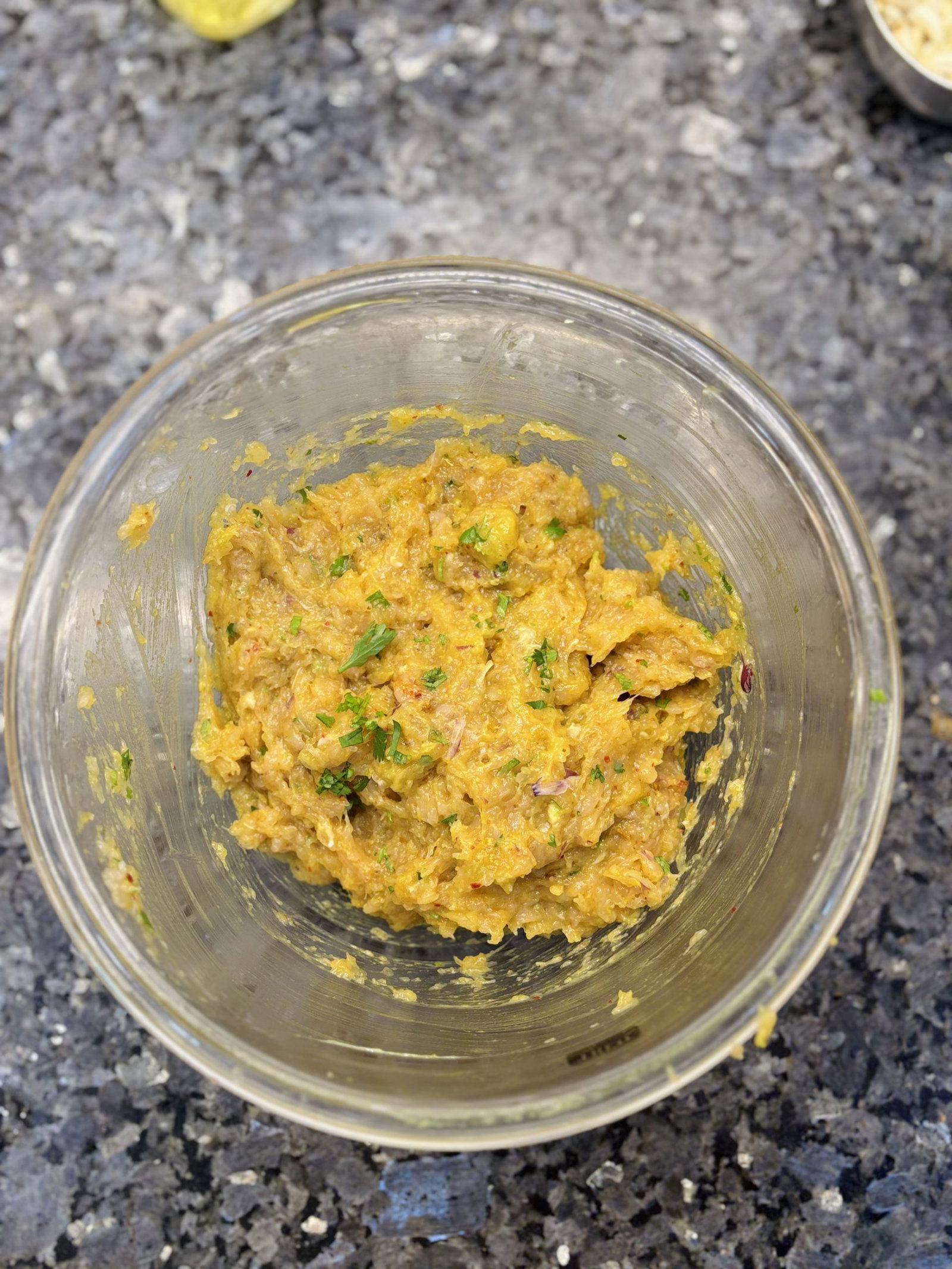 Mix gently until just combined. Let rest for 10 minutes.