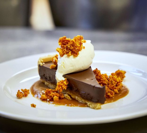 Salted Caramel Chocolate Tart