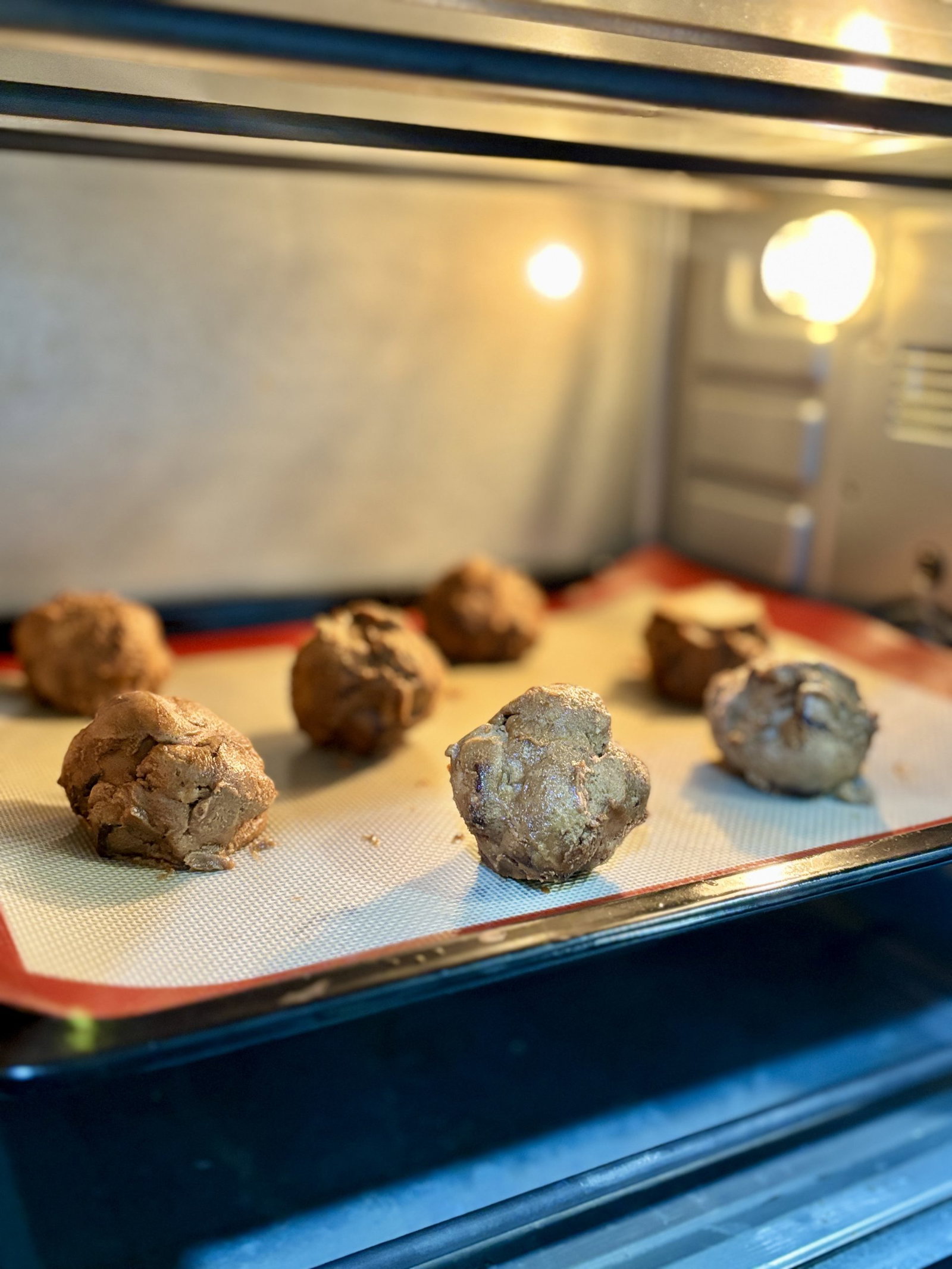 Scoop Cookies and Bake