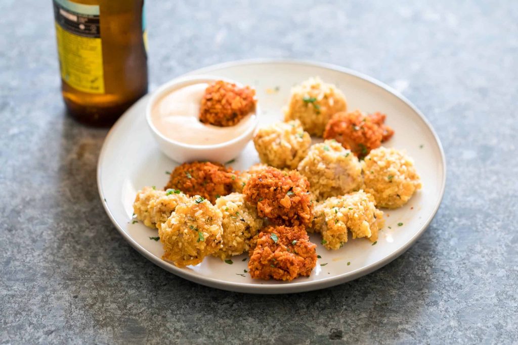 Baked Popcorn Chicken