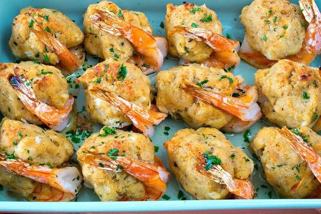 Baked Stuffed Shrimp