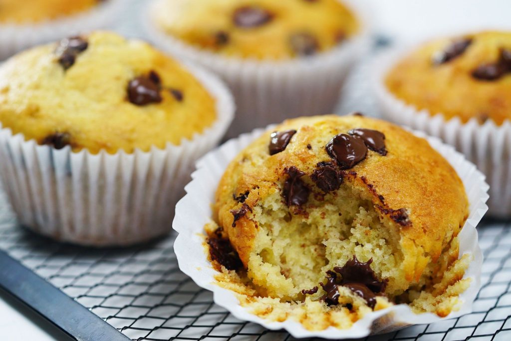 Banana Chocolate Chip Muffins
