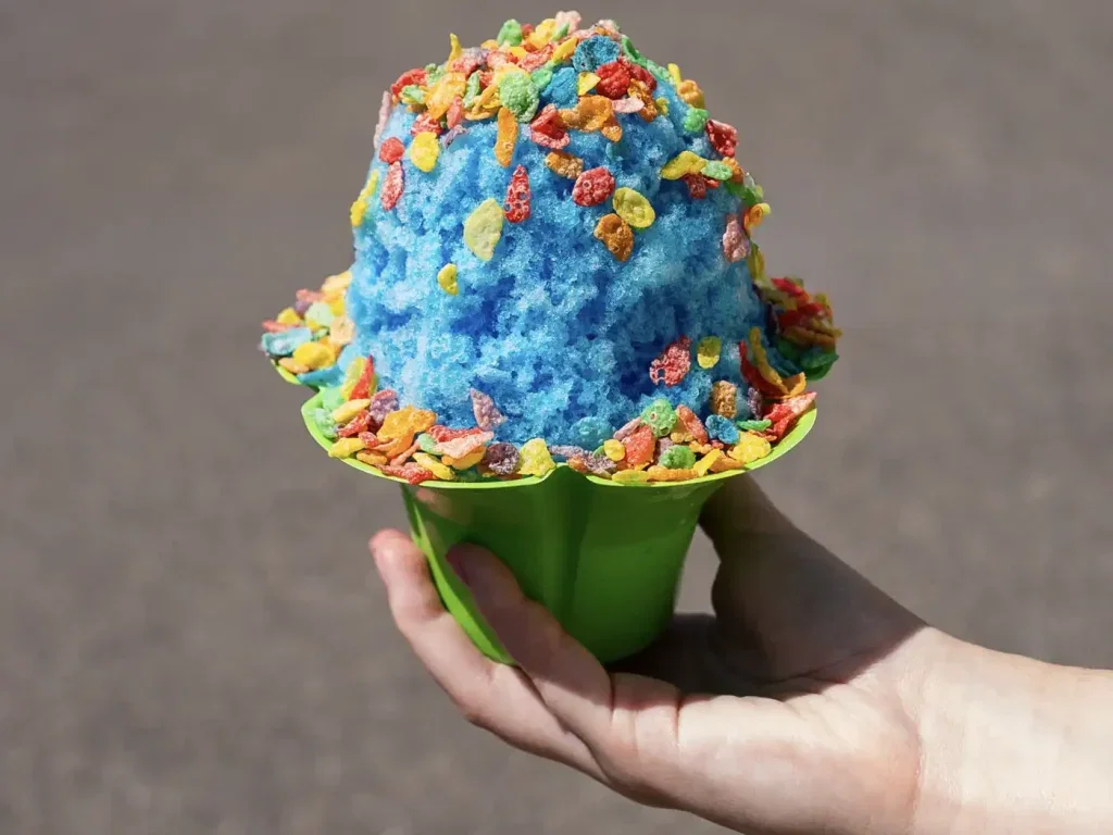 Blue Moon Crunch Shave Ice