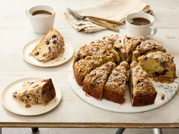 Blueberry Ricotta Crumb Cake