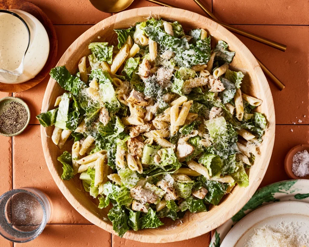 Chicken Caesar Pasta Salad