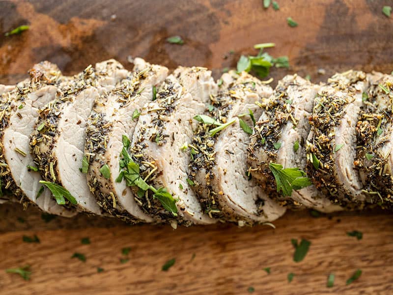 Garlic Herb Pork Tenderloin