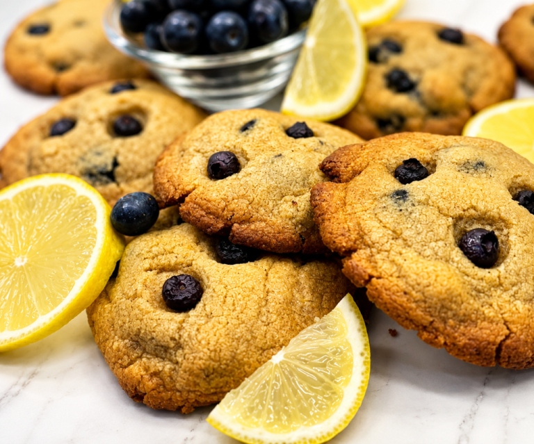 Lemon Blueberry Cheesecake Cookies Recipe