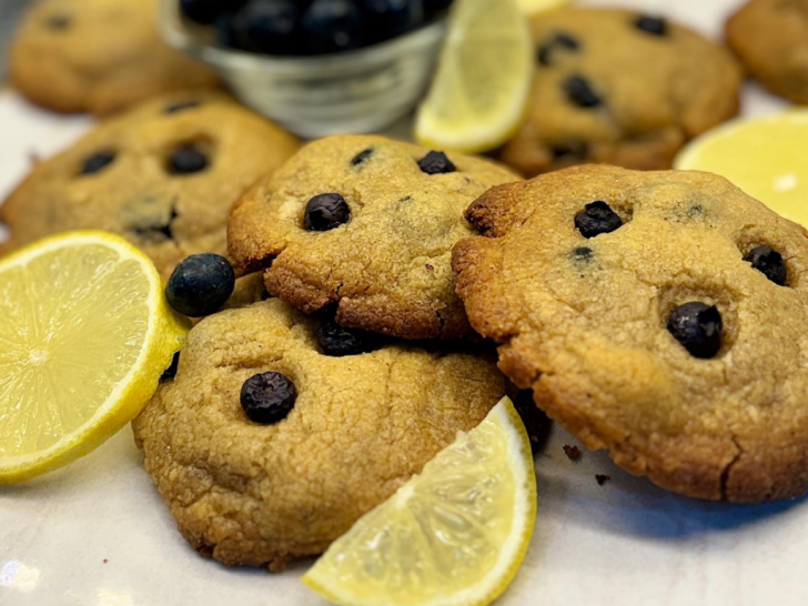 Lemon blueberry cheesecake Cookies Recipe