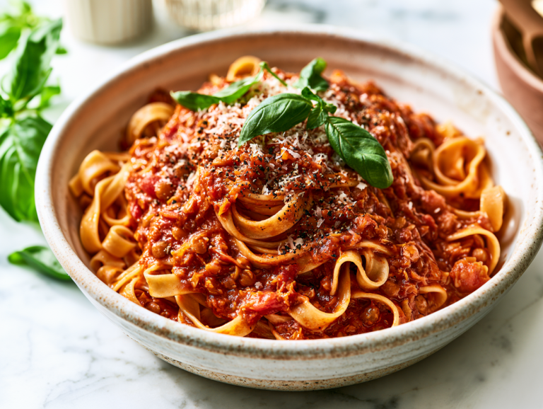 Lentil Bolognese Recipe