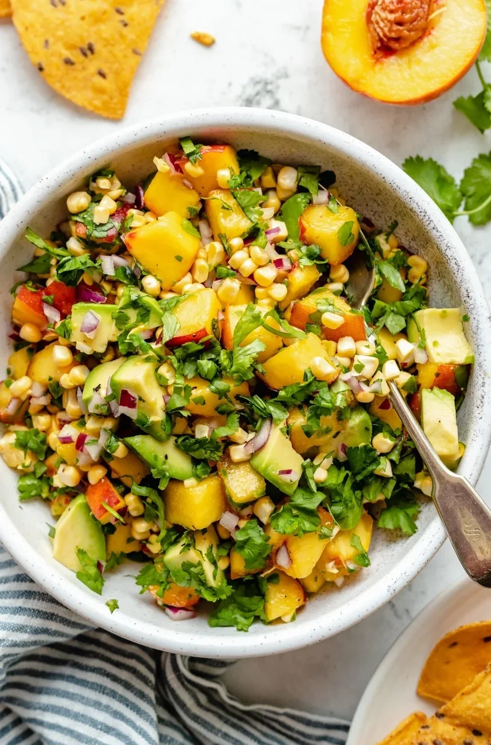 Peach Avocado Salsa