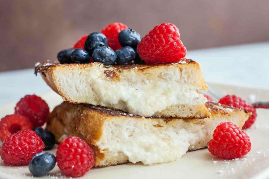 Ricotta Stuffed French Toast