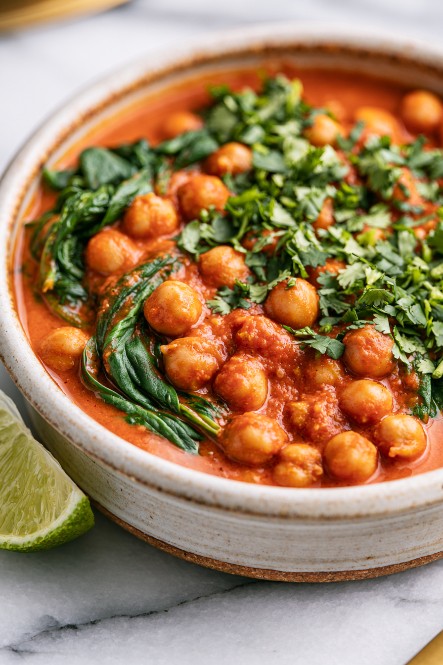 Serve Chickpea Curry