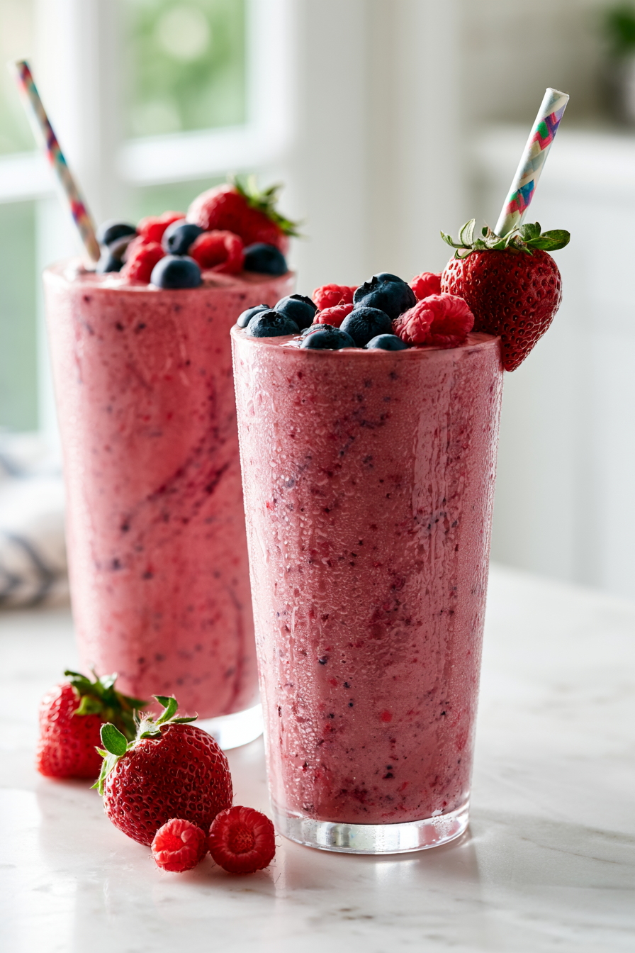 Serve Triple Berry Smoothie