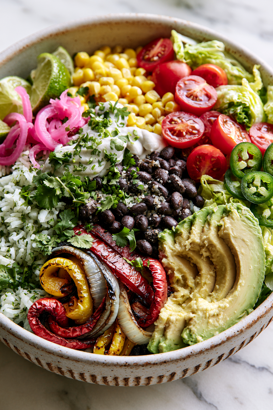 Serve Vegan Burrito Bowl