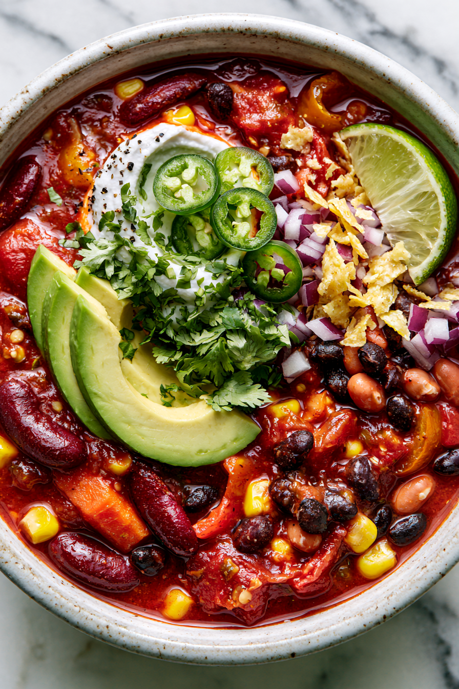 Serve Vegan Chili Recipe