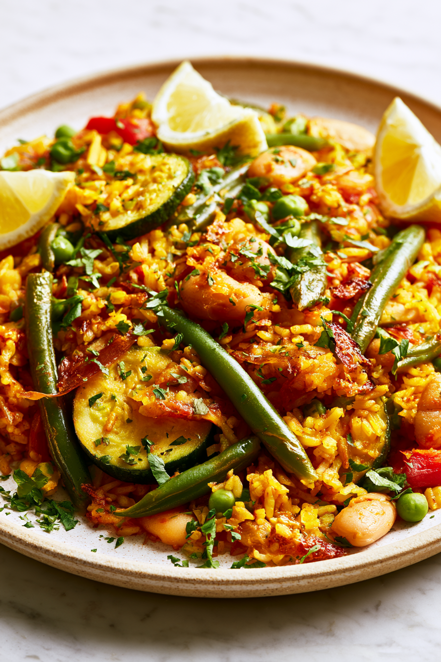 Serve Vegan Paella