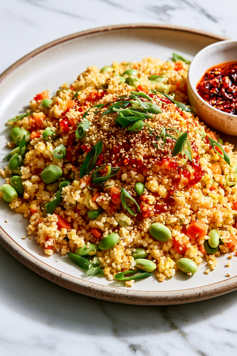 Serve immediately, topped with toasted sesame seeds, extra green onions, and a drizzle of sriracha or chili crisp if desired