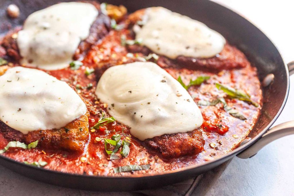Skillet Chicken Parmesan