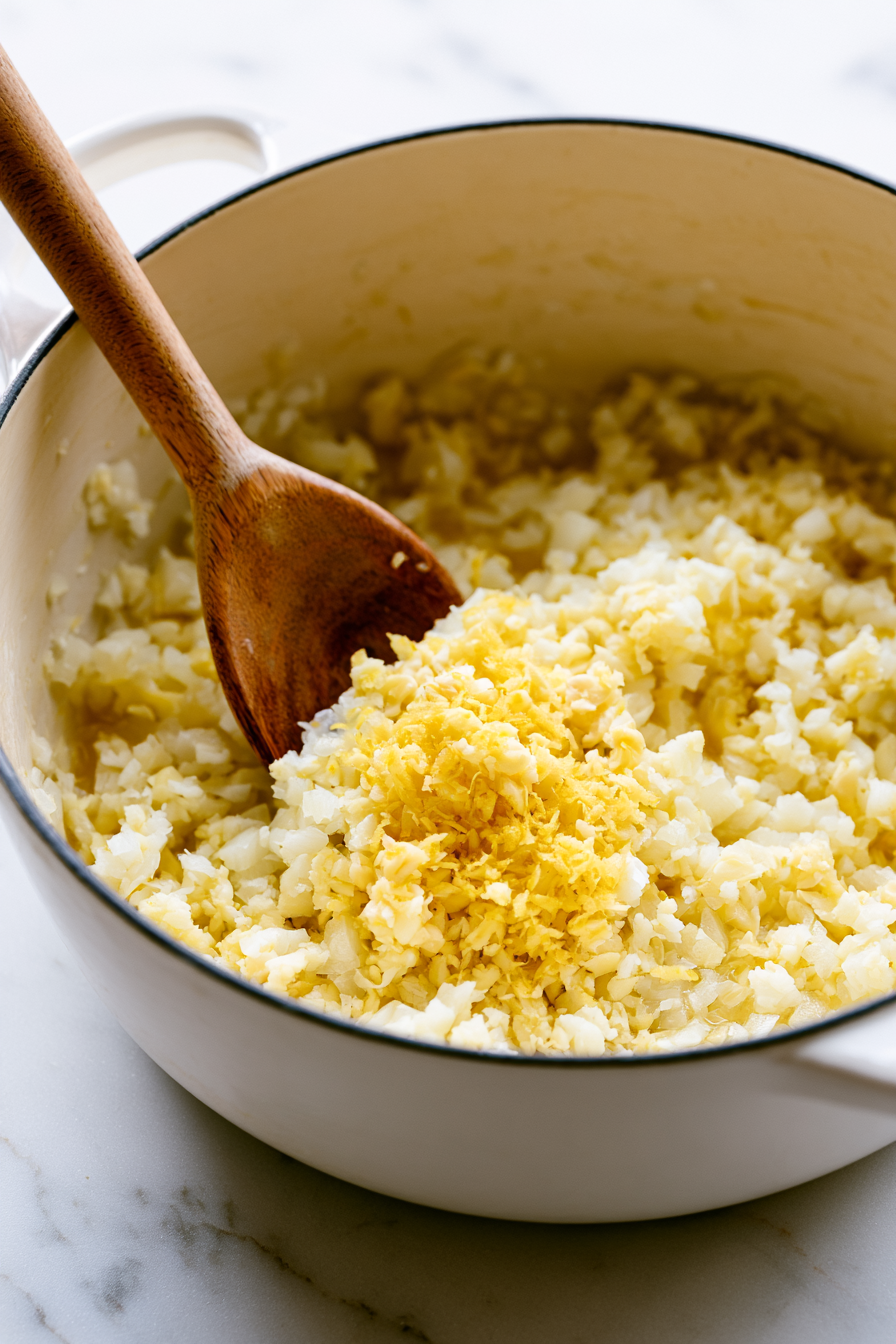 Stir in the garlic and ginger, then cook for about 30 seconds until fragrant
