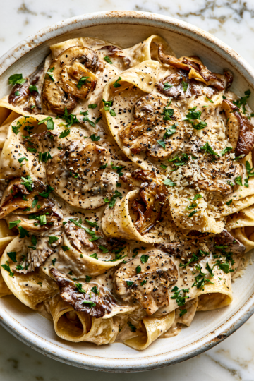Vegan Mushroom Stroganoff Recipe