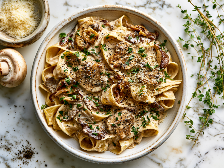 Vegan Mushroom Stroganoff Recipe