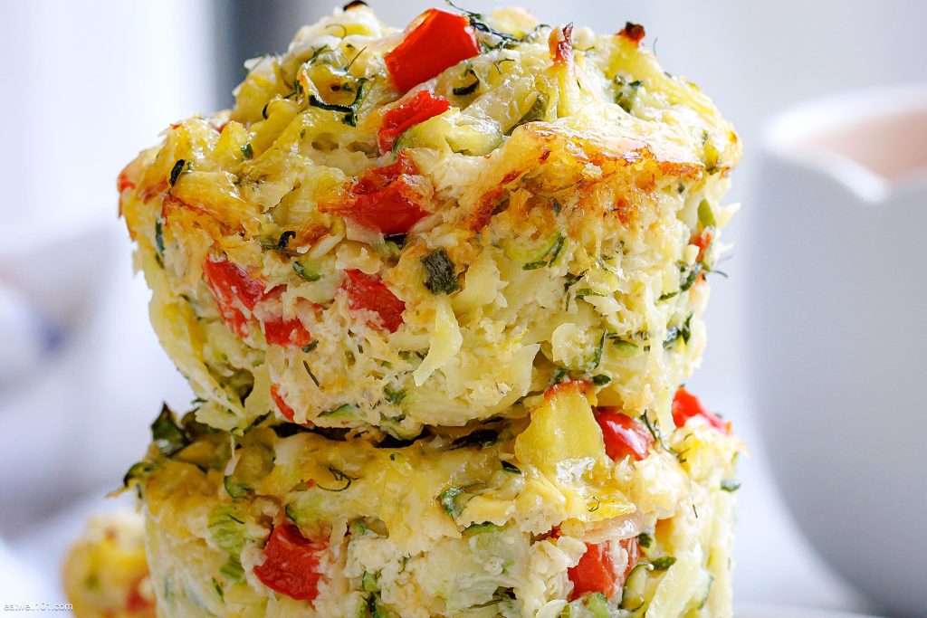 Zucchini Breakfast Egg Muffins