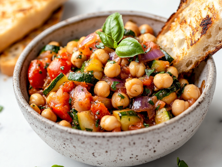 Chickpea Zucchini Skillet Recipe