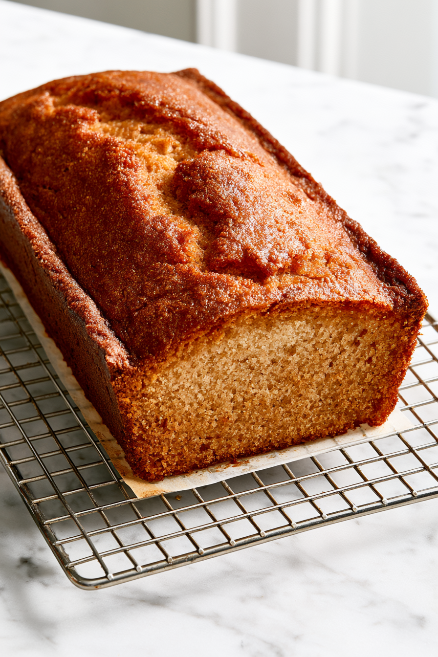 Cool in the pan for 10 minutes, then transfer to a wire rack and cool for another 5 minutes