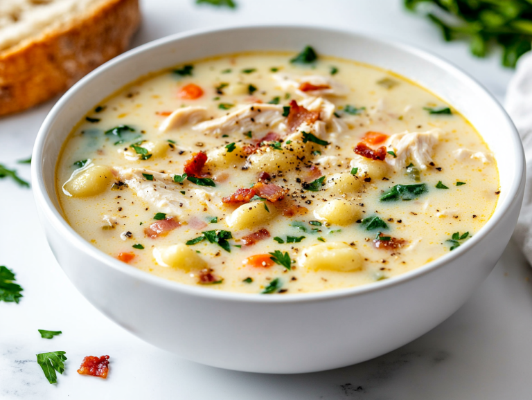 Crockpot Chicken Gnocchi Soup Recipe