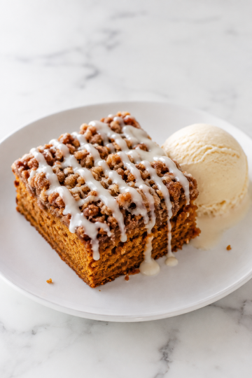 Pumpkin Coffee Cake Recipe