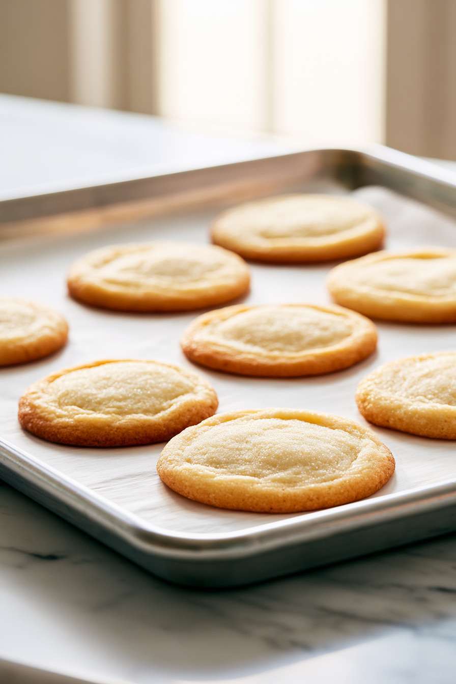 Scoop about 2 tablespoons of dough onto the prepared baking sheets, spacing the cookies about 2 inches apart