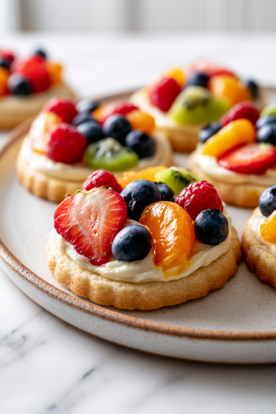 Serve Fruit Pizza Cookies