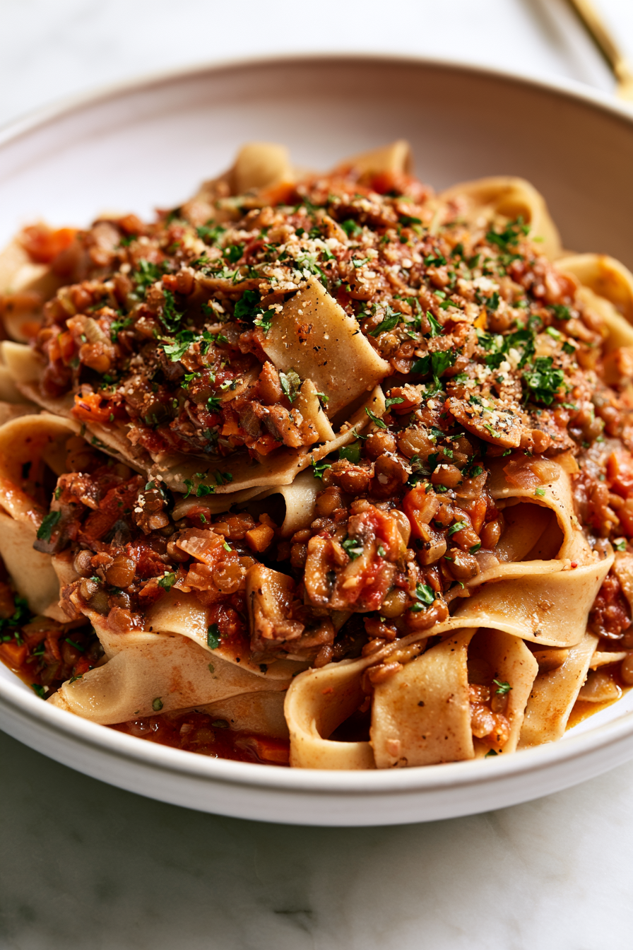 Serve Vegan Lentil Ragout
