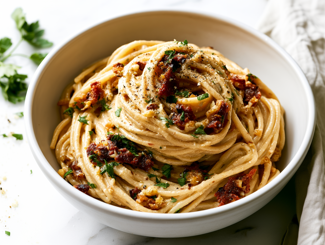 Vegan Carbonara Recipe