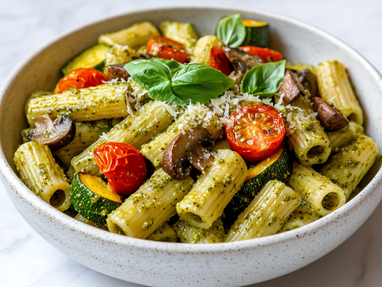 Vegan Pesto Pasta Recipe