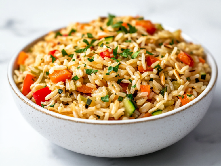 Vegan Vegetable Pilaf Recipe