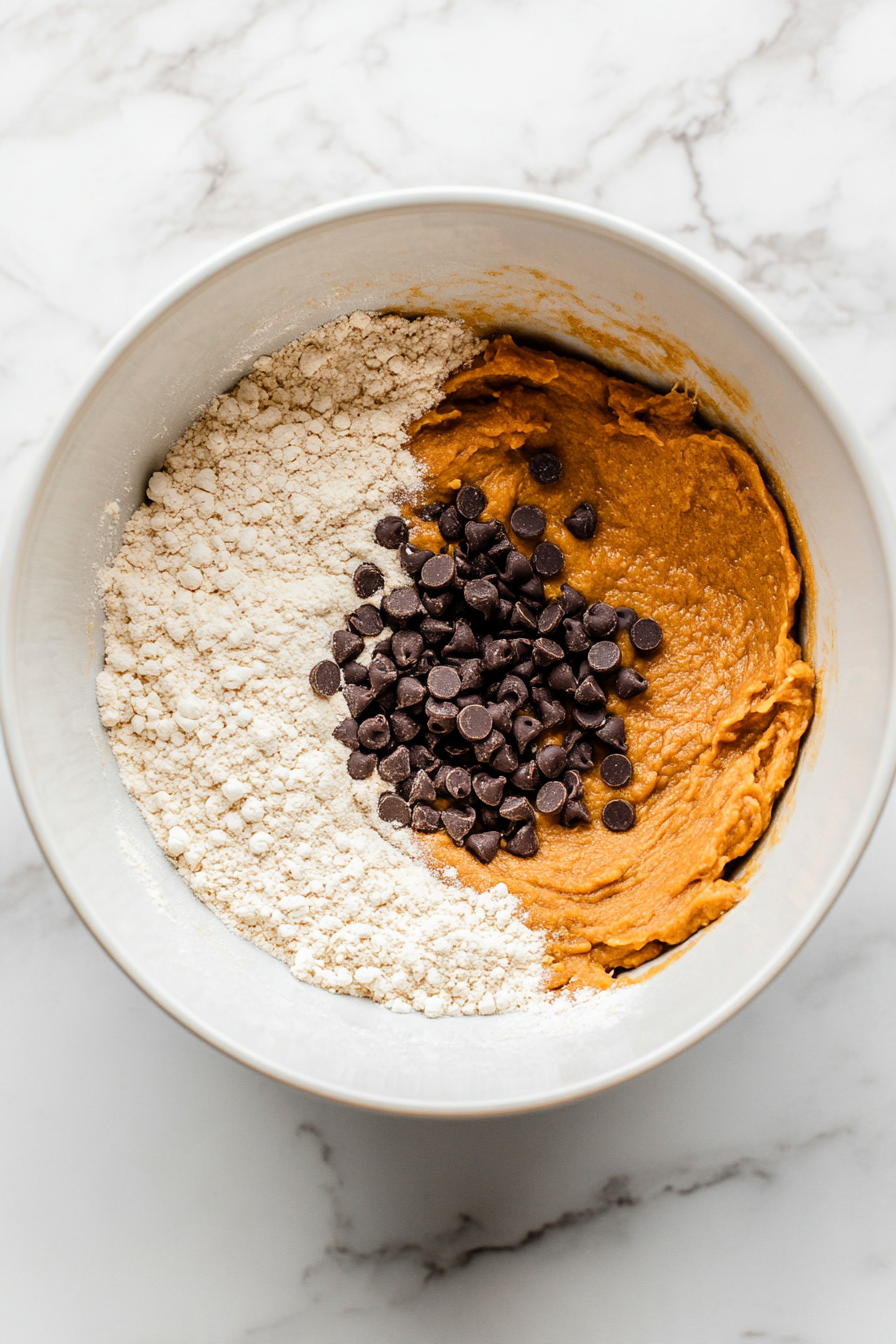 Add the dry ingredients in three additions, mixing after each addition until a soft dough forms