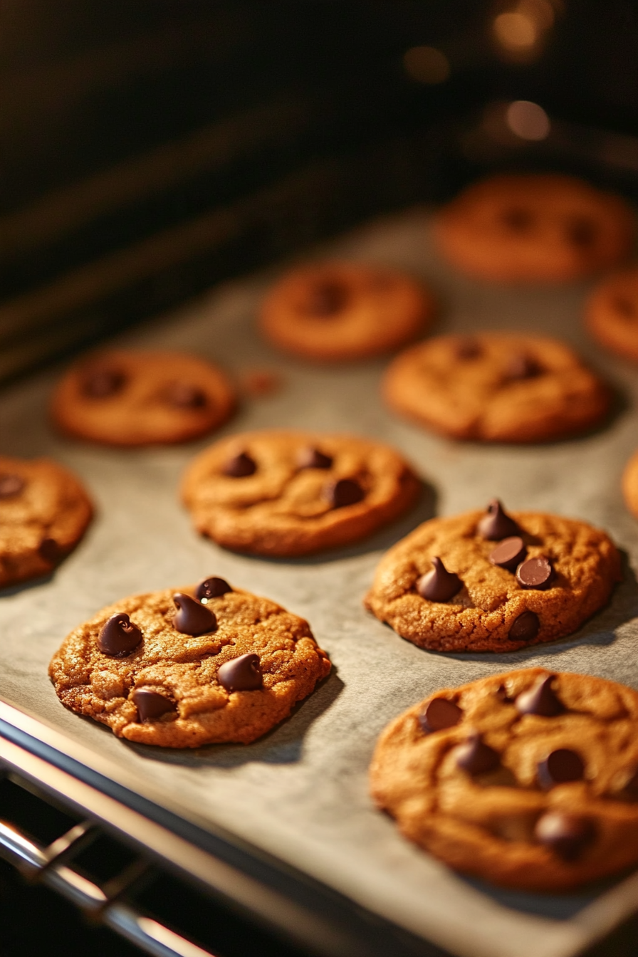 Bake for 10–12 minutes, or until the edges are lightly browned and the cookies