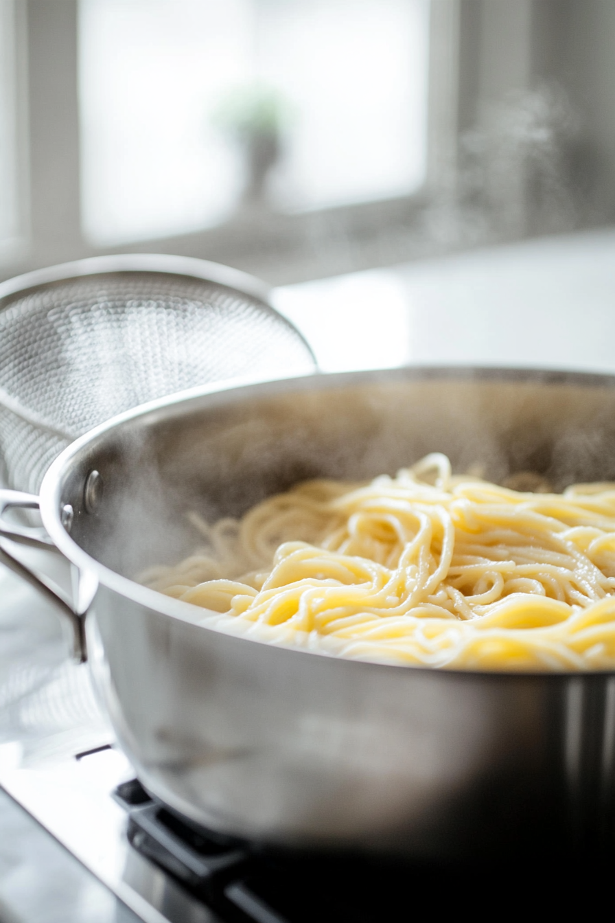 Bring a large pot of generously salted water to a boil