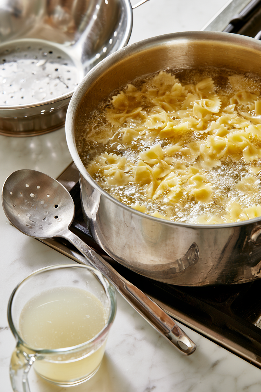 Bring a large pot of generously salted water to a boil